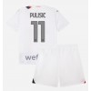 AC Milan Christian Pulisic #11 Auswärtstrikot 2023-24 Kurzarm (+ kurze hosen)